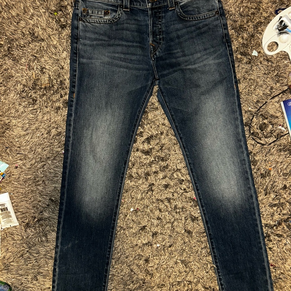 True Religion Indigo Denim Jeans - Picture 3 of 8